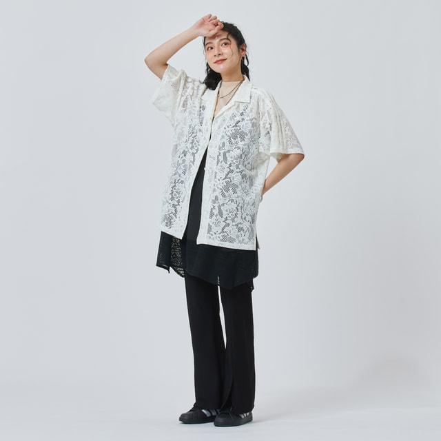 adidas（アディダス） レディース PRISM COLLECTION レース半袖シャツ