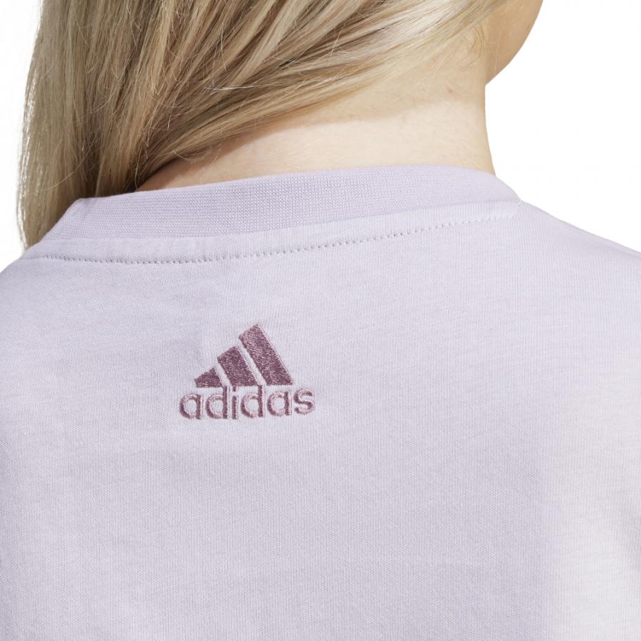 アディダス レディース 半袖 Tシャツ W LIN SPW グラフィック Tシャツ 