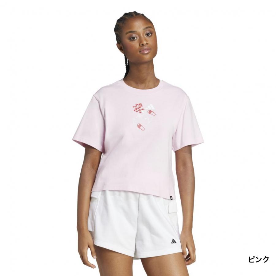 adidas（アディダス） レディース 半袖 Tシャツ W EMBROIDERY