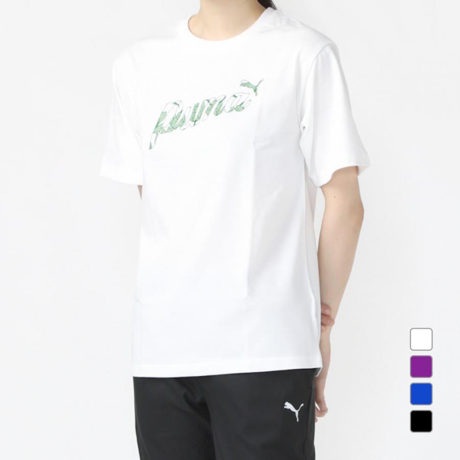 PUMA（プーマ） レディース 半袖 Tシャツ ESS+ MX グラフィック