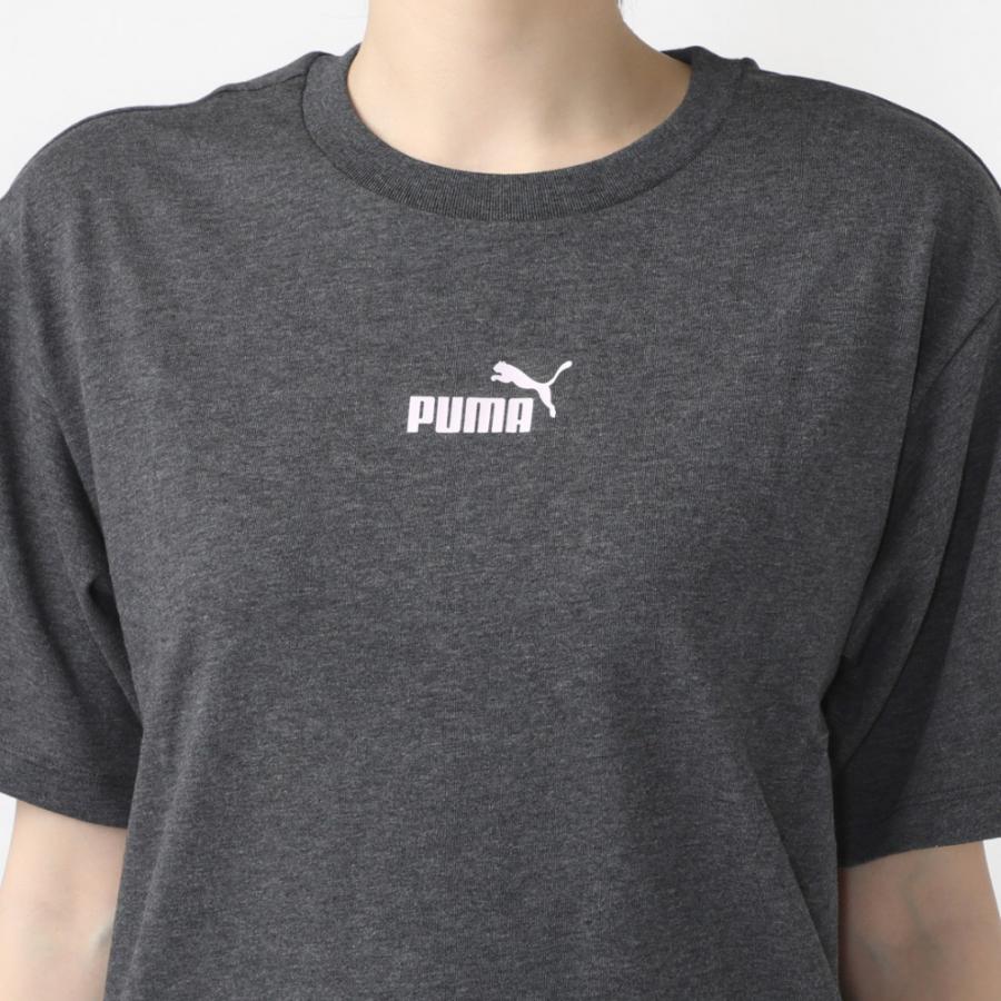 プーマ レディース 半袖 Tシャツ ESS+ MX NO1 ロゴ リラックス SS Tシャツ 680747 スポーツウェア PUMA｜alpen-group｜11