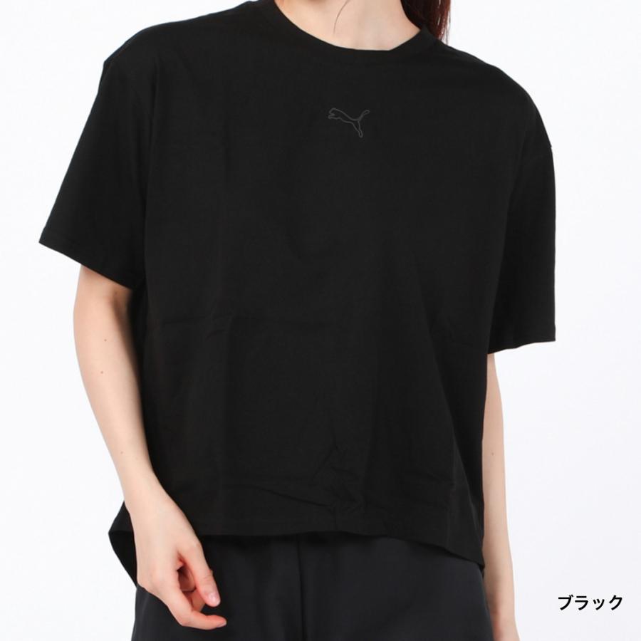 PUMA プーマ レディース 半袖Tシャツ HER オープンバック SS Tシャツ 