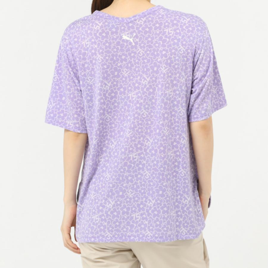PUMA プーマ レディース 半袖 Tシャツ SS チュニック フラワープリント 