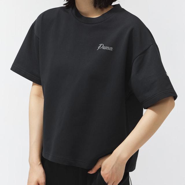 PUMA（プーマ） レディース 半袖 Tシャツ ESS ELEVATED MX ベビー