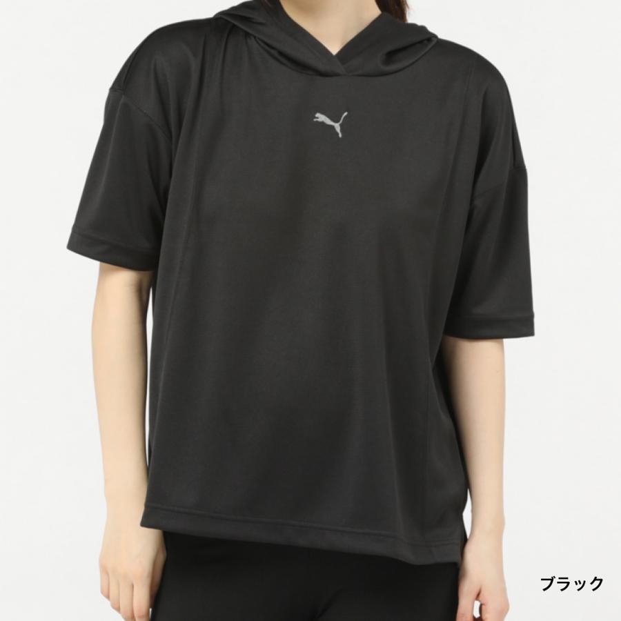 PUMA（プーマ） レディース 半袖 Tシャツ HER SS フーディ スウェット