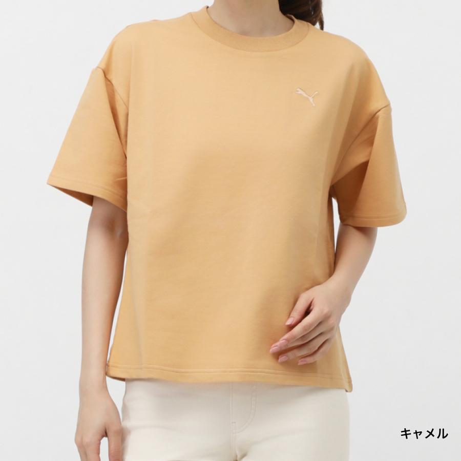 PUMA（プーマ） レディース 半袖 Tシャツ HER ベビーテリー SS Tシャツ