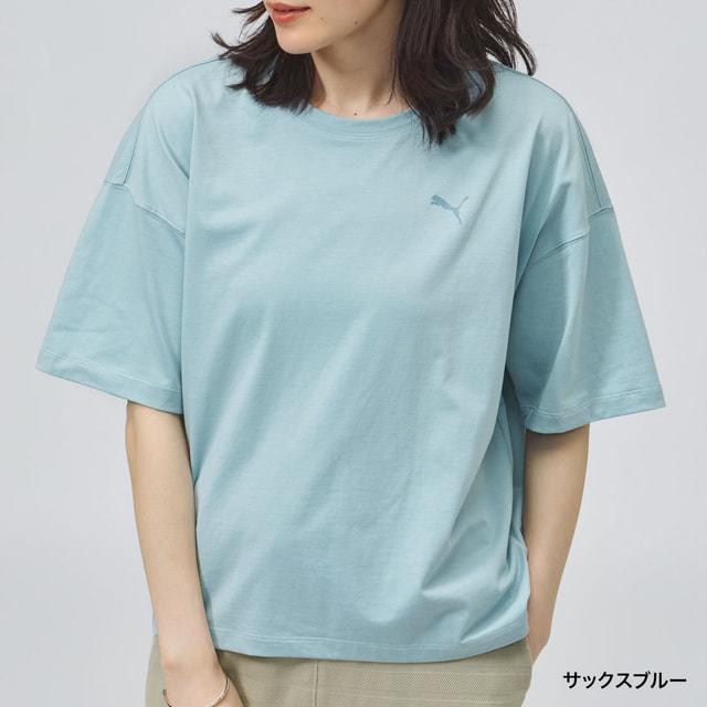PUMA（プーマ） レディース 半袖 Tシャツ ESS ELEVATED クール
