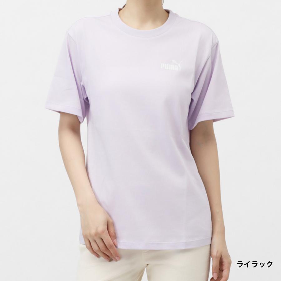 PUMA（プーマ） レディース 半袖 Tシャツ ESS MX NO1 ロゴ リラックス