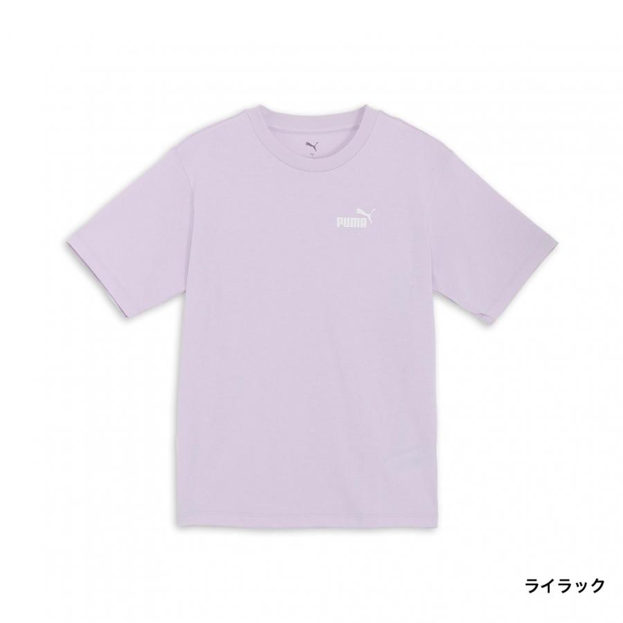 PUMA（プーマ） レディース 半袖 Tシャツ ESS MX NO1 ロゴ リラックス