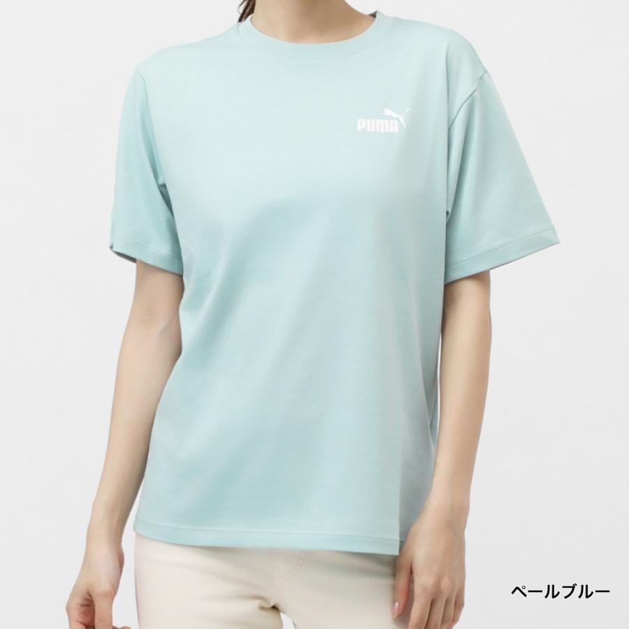 PUMA（プーマ） レディース 半袖 Tシャツ ESS MX NO1 ロゴ リラックス