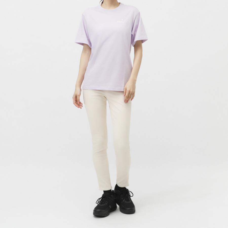 PUMA（プーマ） レディース 半袖 Tシャツ ESS MX NO1 ロゴ リラックス