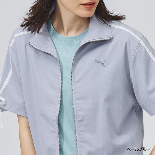 PUMA（プーマ） レディース 半袖 Tシャツ リネンミックスマテリアル SS