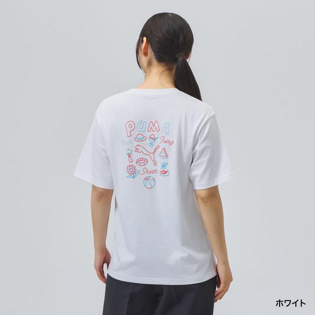 PUMA（プーマ） レディース 半袖 Tシャツ NEON GRAPHIC TEE 638647