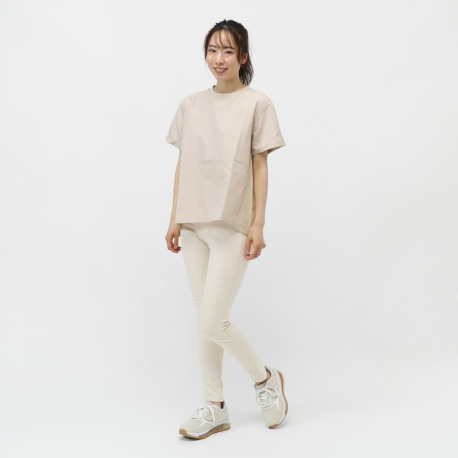 New Balance ニューバランス レディース 半袖 Tシャツ ウーブンコンビ