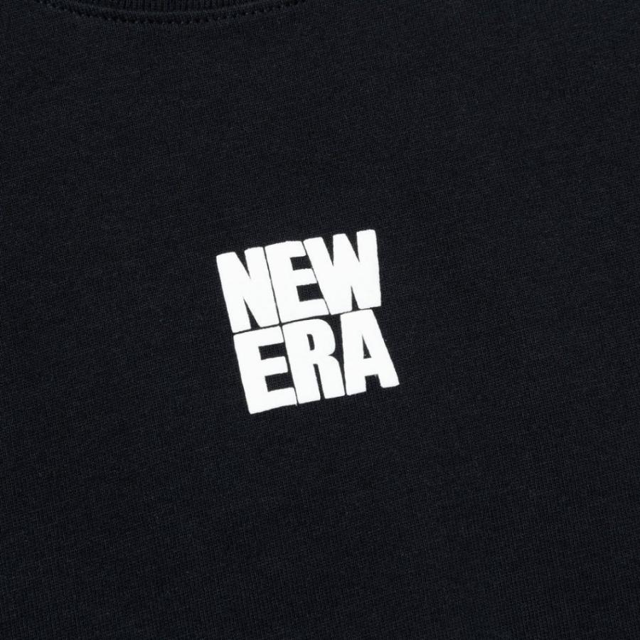 ニューエラ レディース 半袖 Tシャツ WS SS CT MIT SQ LOGO BLK WHI 14121821 BLK スポーツウェア ： ブラック NEW ERA｜alpen-group｜04