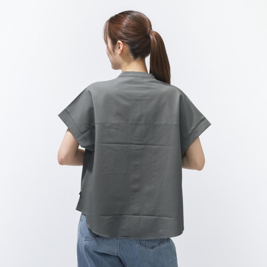 CONVERSE（コンバース） レディース 半袖 Tシャツ SEERSUCKER STAND CL