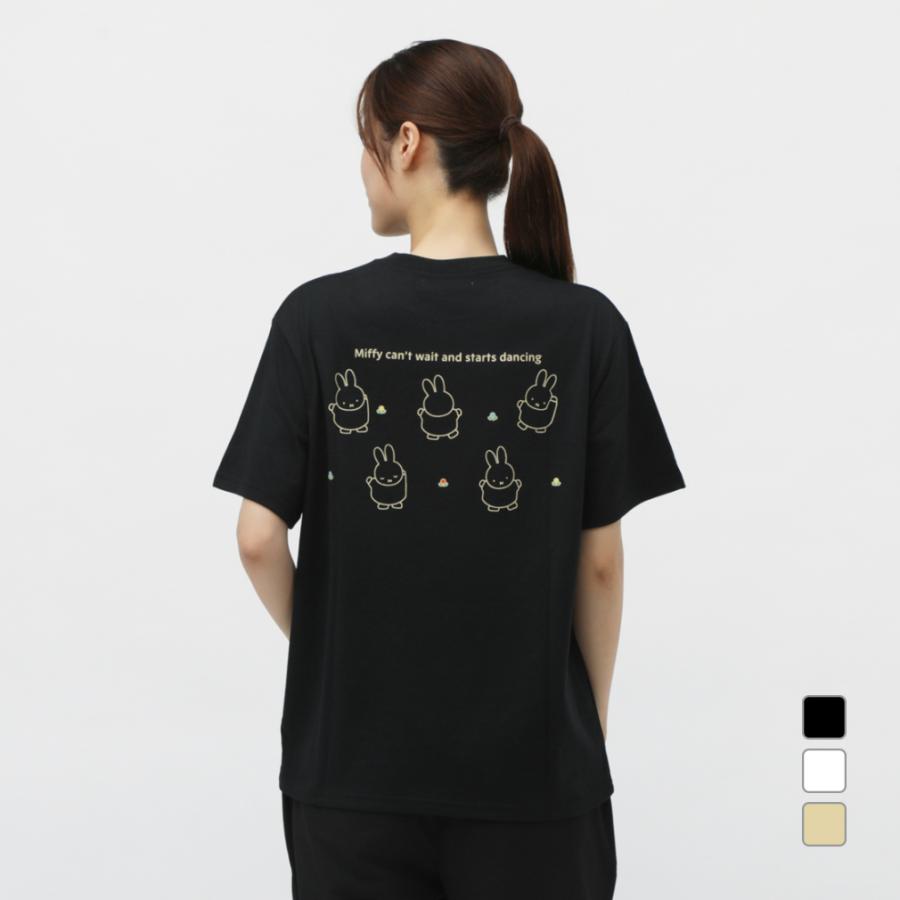 ミッフィー レディース 半袖 Tシャツ Miffy and Friends Tシャツ ALW-25195 スポーツウェア miffy