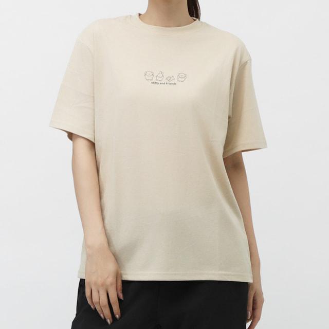 ミッフィー レディース 半袖 Tシャツ Miffy and Friends ALW-25195