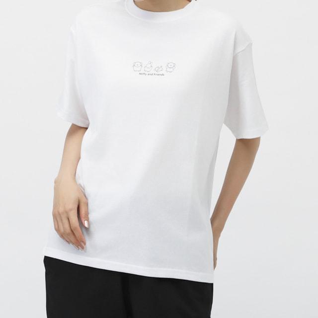 ミッフィー レディース 半袖 Tシャツ Miffy and Friends ALW-25195