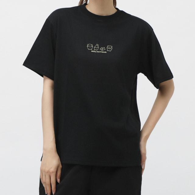 ミッフィー レディース 半袖 Tシャツ Miffy and Friends ALW-25195