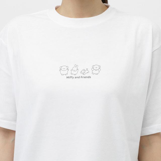 ミッフィー レディース 半袖 Tシャツ Miffy and Friends ALW-25195