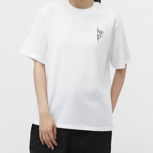 新品未使用　タグ付き　刺繍Tシャツ　白 ミッフィー レディース 半袖 Tシャツ miffy 刺繍Tシャツ ALW-25196