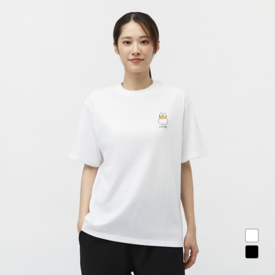 ミッフィー レディース 半袖 Tシャツ miffy70th ワンポイントTシャツ