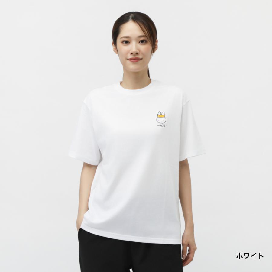 ミッフィー レディース 半袖 Tシャツ miffy70th ワンポイントTシャツ