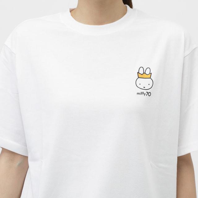 ミッフィー レディース 半袖 Tシャツ miffy70th ワンポイントTシャツ