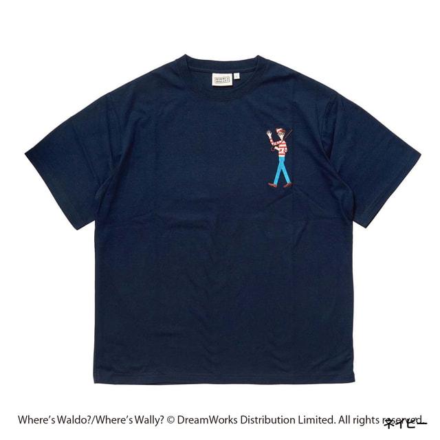 レディース 半袖Tシャツ ウォーリーをさがせ！ フロントグラフィックT