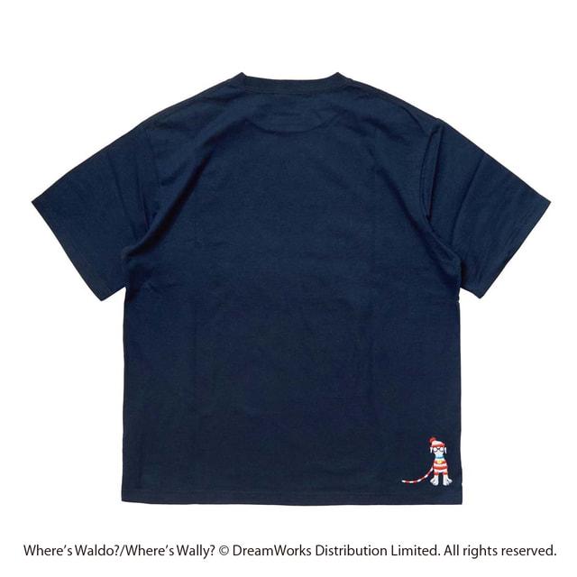 レディース 半袖Tシャツ ウォーリーをさがせ！ フロントグラフィックT