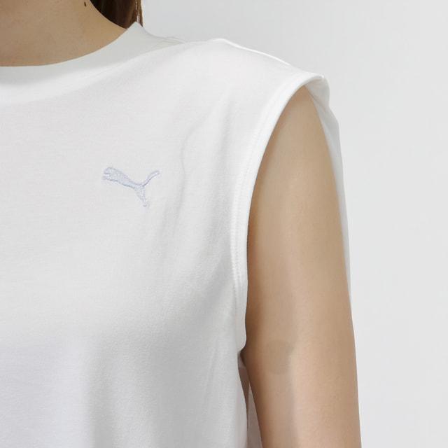 PUMA（プーマ） レディース ノースリーブ シャツ ESS ELEVATED MX SL T