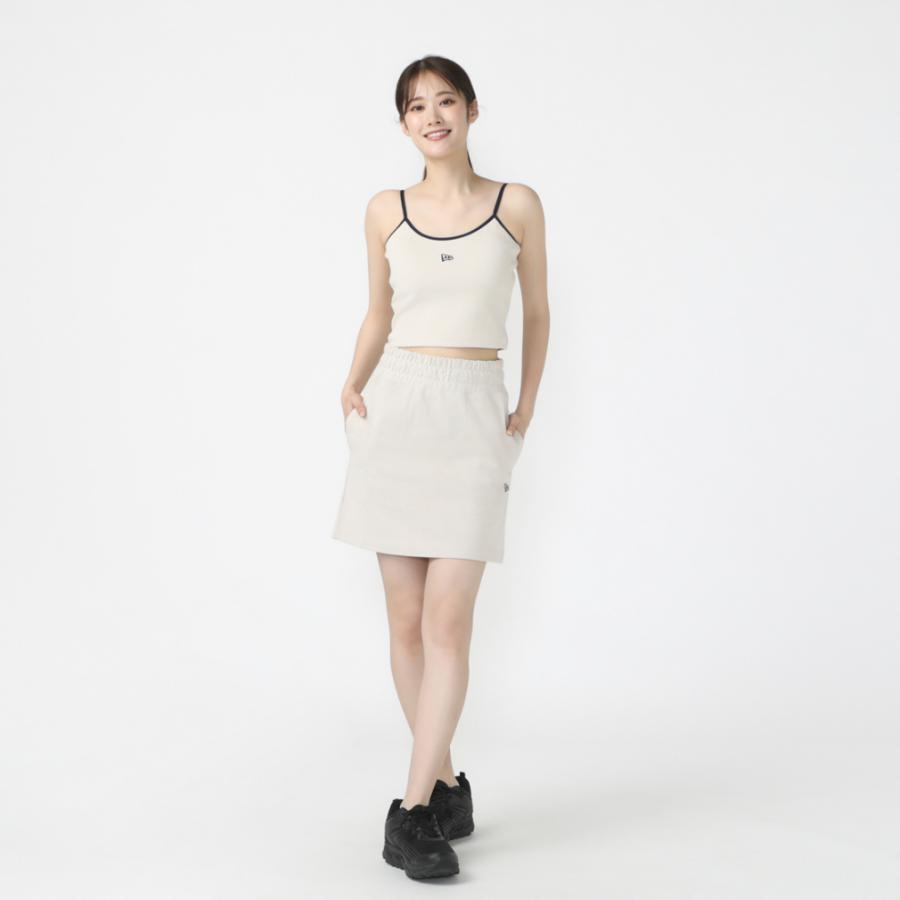 ニューエラ レディース ノースリーブ シャツ WS RIB CAMISOLE STO NVY 14121822 STO スポーツウェア ： オフホワイト NEW ERA｜alpen-group｜04