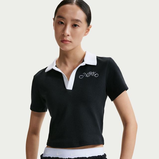 NIKE（ナイキ） レディース 半袖 ポロシャツ ウィメンズ NSW クロップS