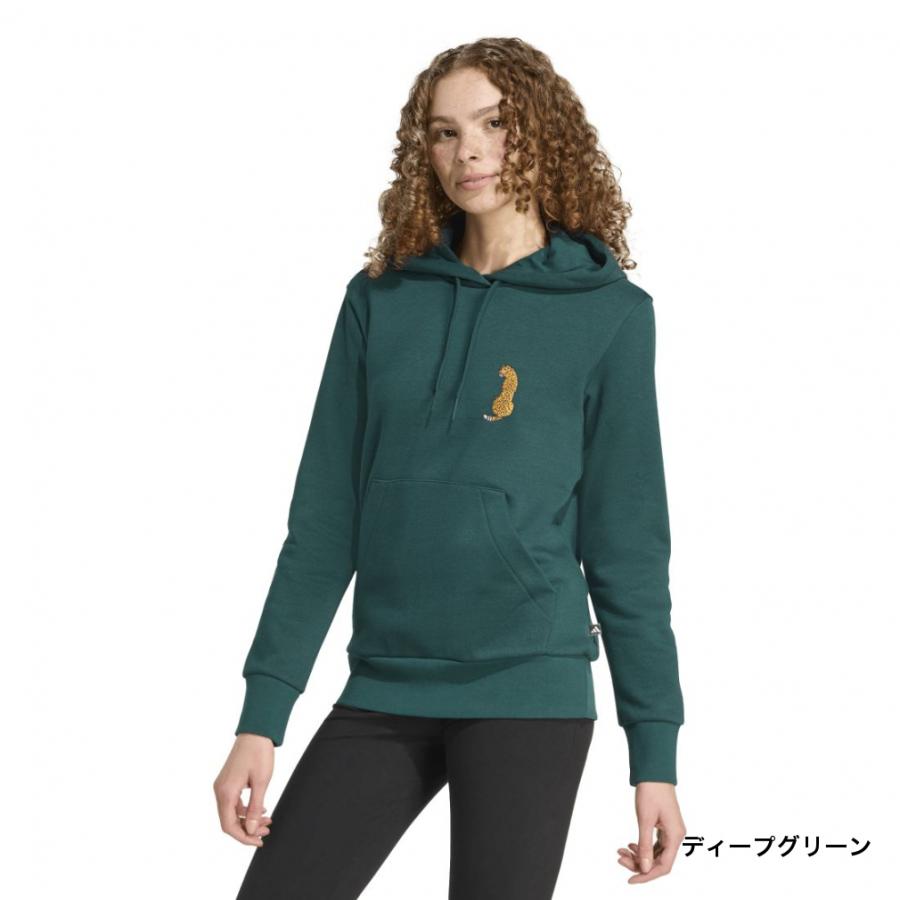 adidas（アディダス） レディース スウェット パーカー アニマル