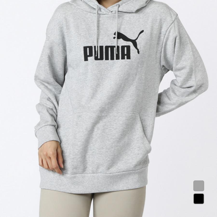 PUMA（プーマ） レディース スウェットパーカー ESS+ ELONGATED