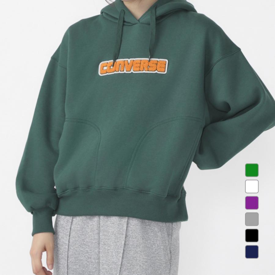 CONVERSE（コンバース） レディース スウェット パーカー シェニール