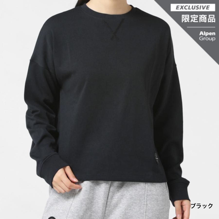 Under Armour ブラック 長袖セーター 新品タグ付き UNDER ARMOUR（アンダーアーマー） レディース 長袖 Tシャツ UAヘビー