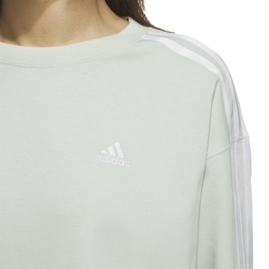 アディダス レディース 長袖 Tシャツ エッセンシャルズプラス 3 