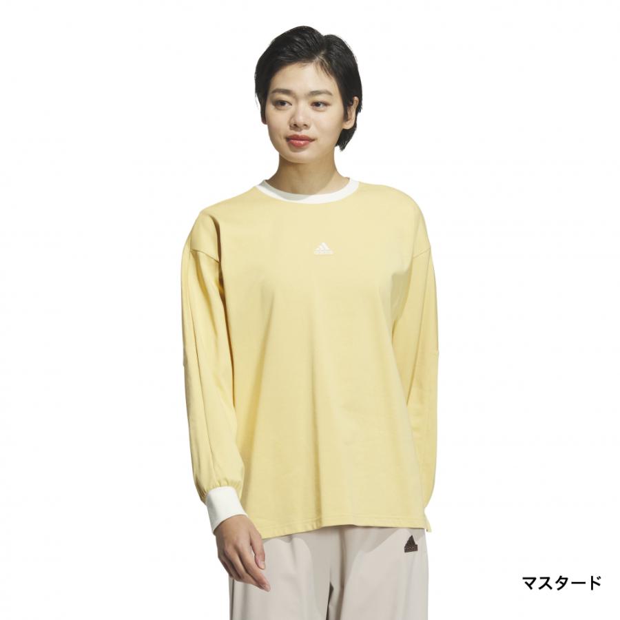 adidas アディダス レディース 長袖 Tシャツ ワーディング adidas アディダス レディース 長袖 Tシャツ ワーディング