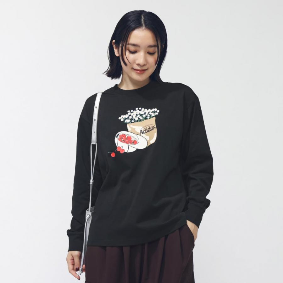 adidas（アディダス） レディース 長袖 Tシャツ ファーマーズ