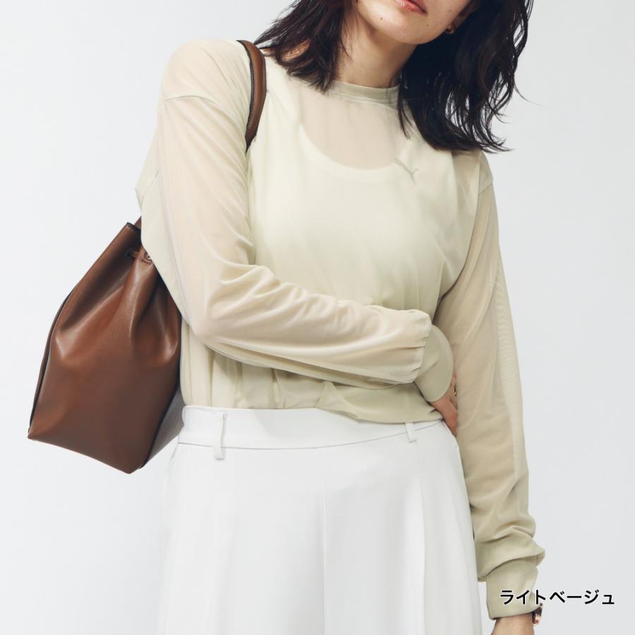 PUMA（プーマ） レディース 長袖 Tシャツ AUTUMN メッシュ LS Tシャツ
