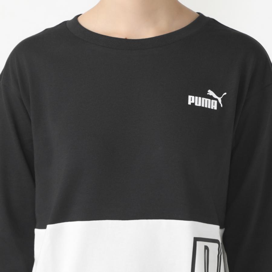 PUMA（プーマ） レディース 長袖 Tシャツ PUMA POWER MX LS Tシャツ