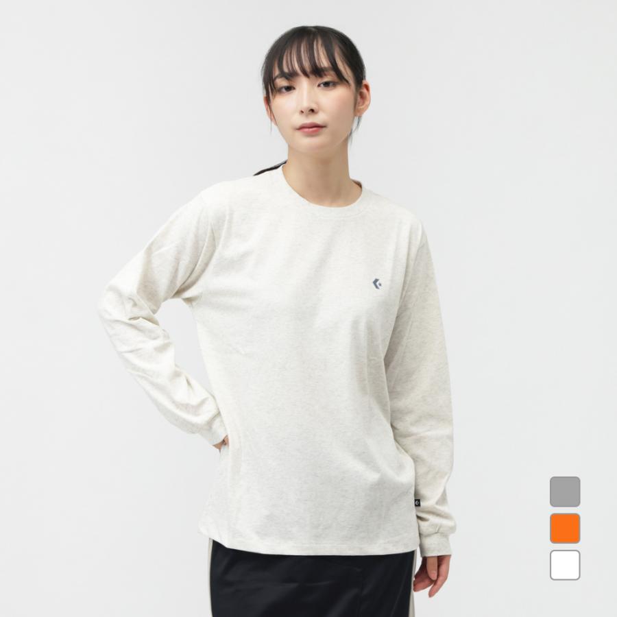レディース　長袖 CONVERSE（コンバース） レディース 長袖 Tシャツ ダイヤモンドロゴ