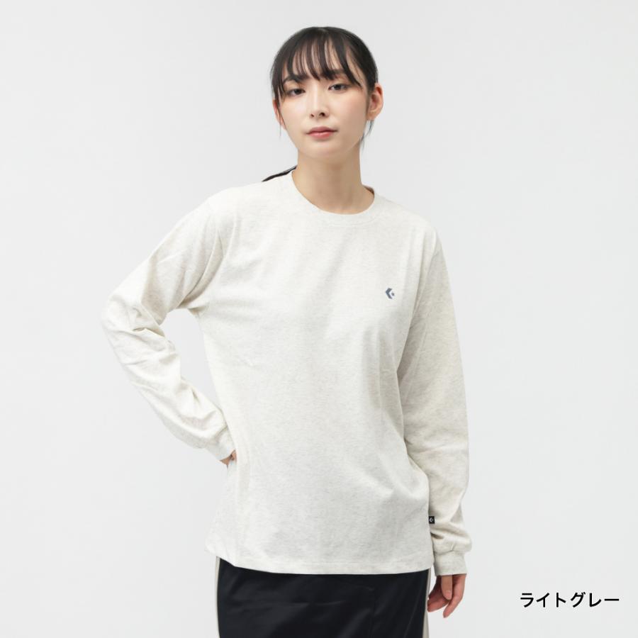 レディース　長袖 CONVERSE（コンバース） レディース 長袖 Tシャツ ダイヤモンドロゴ