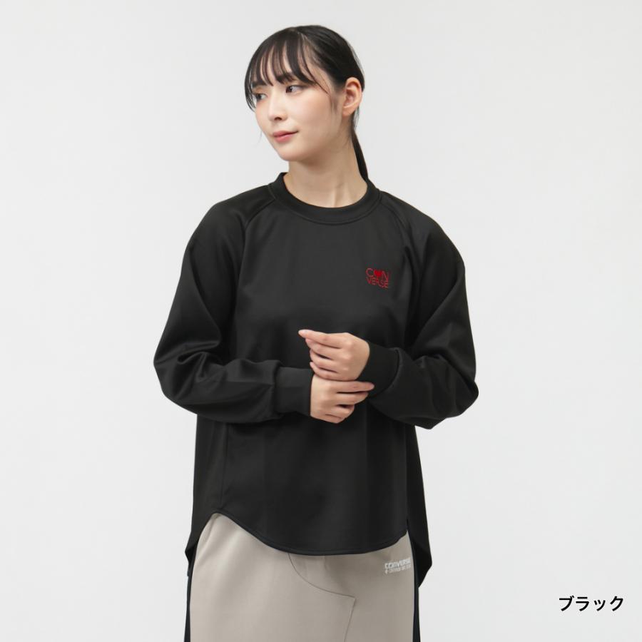 レディース　長袖 CONVERSE（コンバース） レディース 長袖 Tシャツ ダブルニット ロング