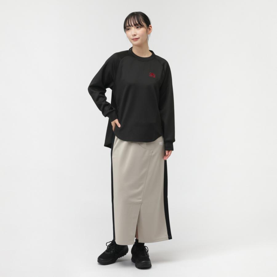 CONVERSE（コンバース） レディース 長袖 Tシャツ ダブルニット ロング