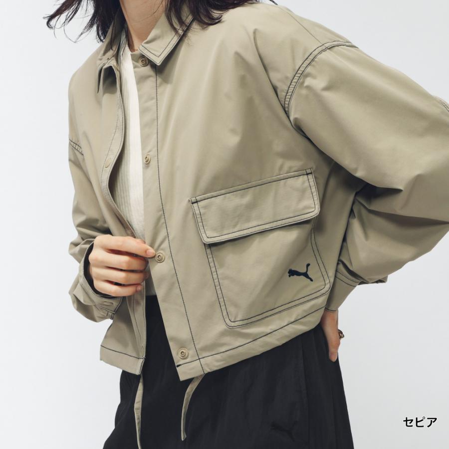 PUMA（プーマ） レディース 長袖 シャツ AUTUMN ウーブン LS シャツ