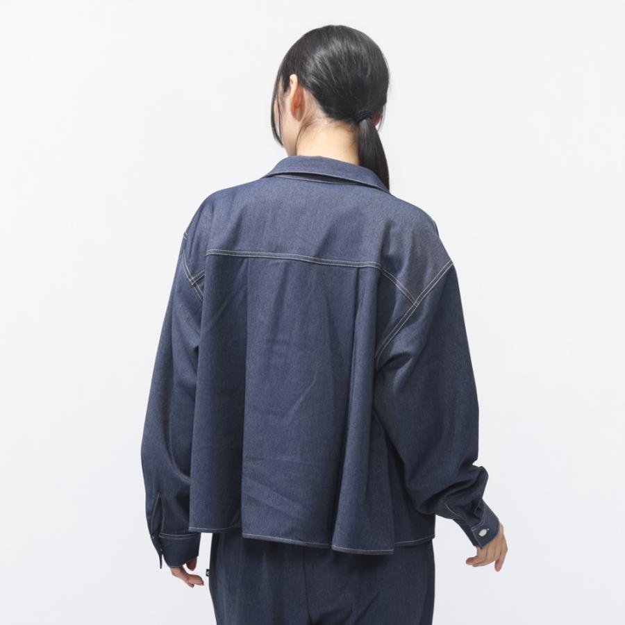 CONVERSE（コンバース） レディース 長袖 シャツ SYNTHETIC DENIM