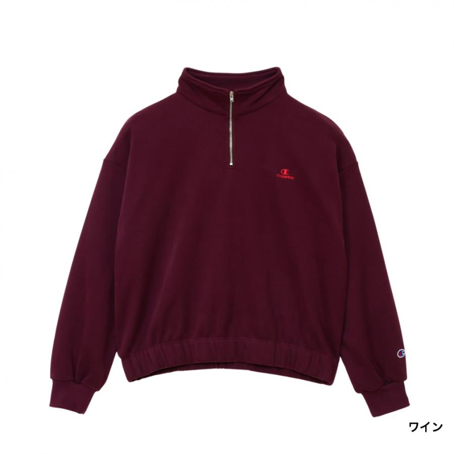 Champion（チャンピオン） レディース スウェット トレーナー HALF ZIP